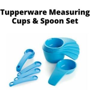 Tupperware vintage measuring cups and spoons
